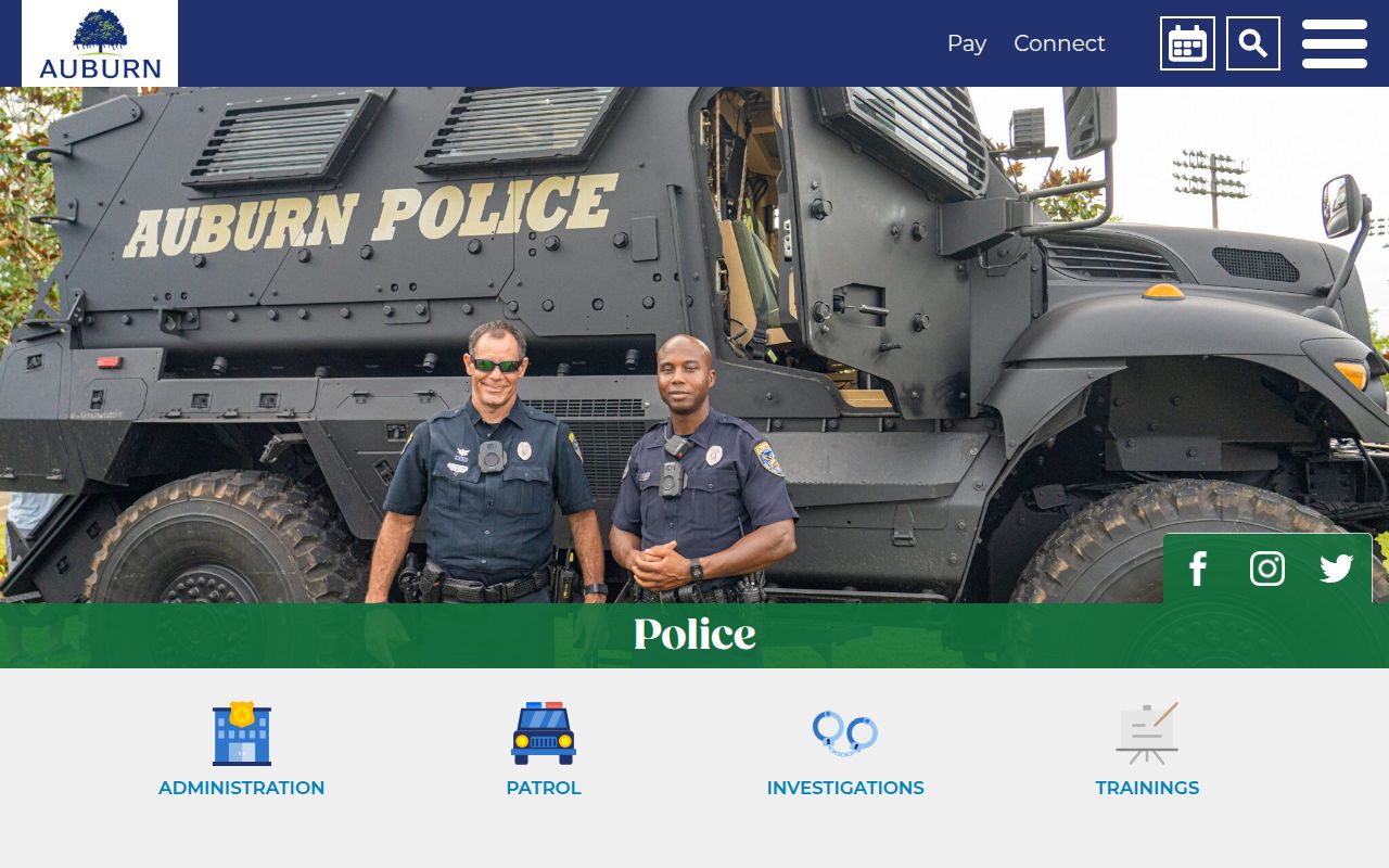 Auburn Police Department law enforcement resources